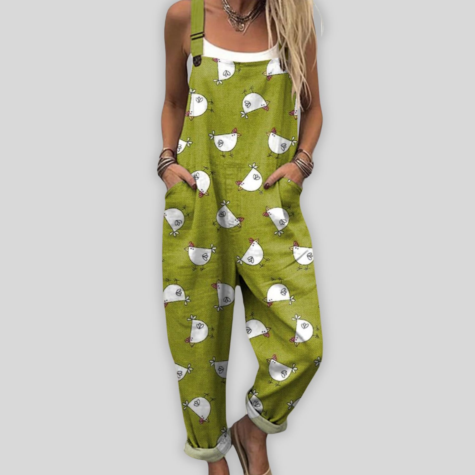 Aukje™ | Elegant Loose-Fitting Jumpsuit for a Casual Style