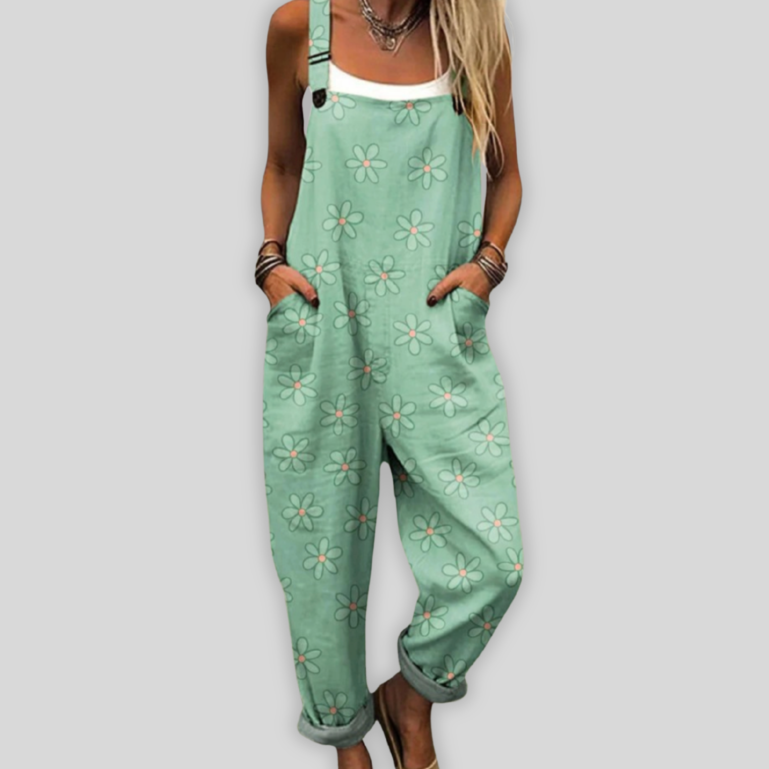 Aukje™ | Elegant Loose-Fitting Jumpsuit for a Casual Style