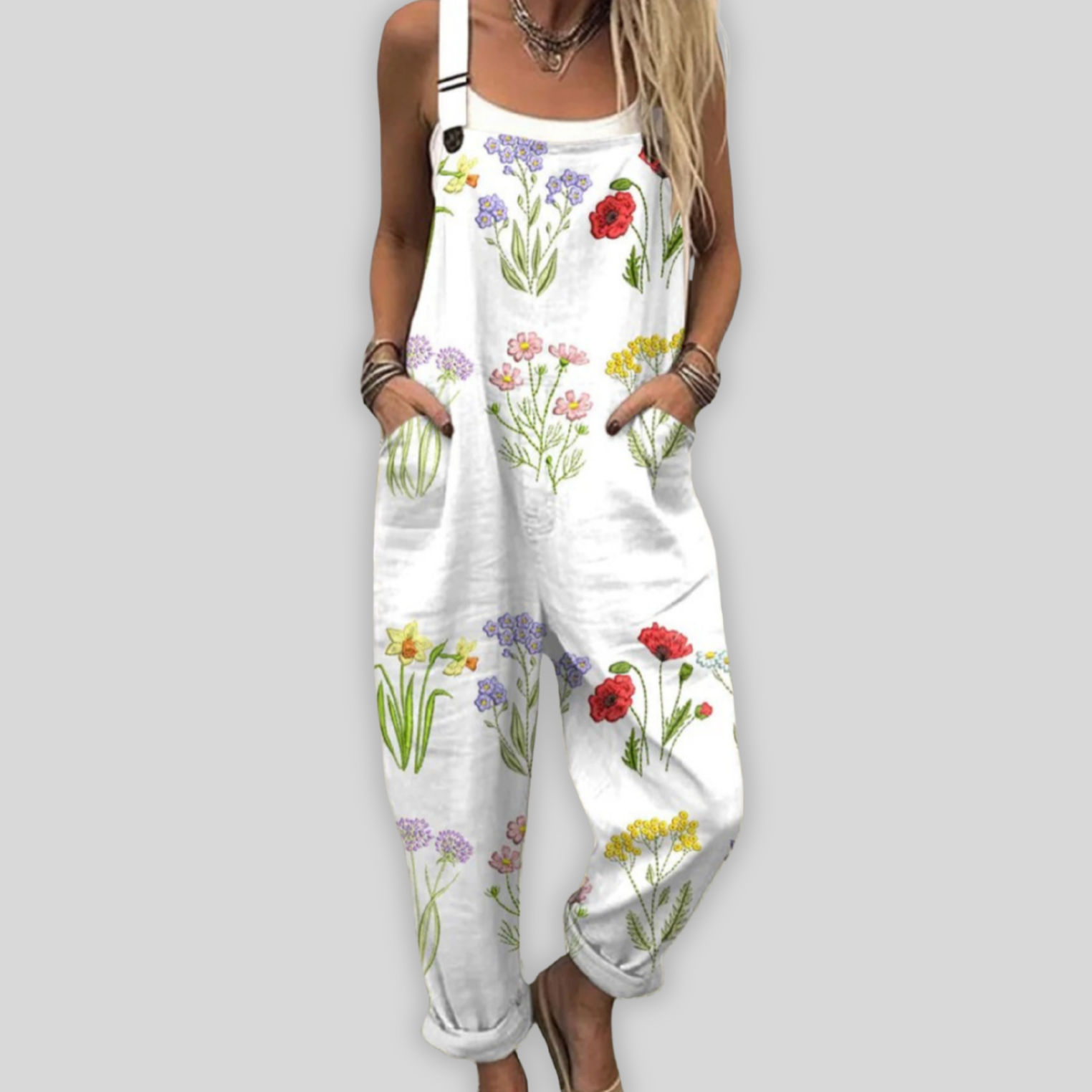 Aukje™ | Elegant Loose-Fitting Jumpsuit for a Casual Style