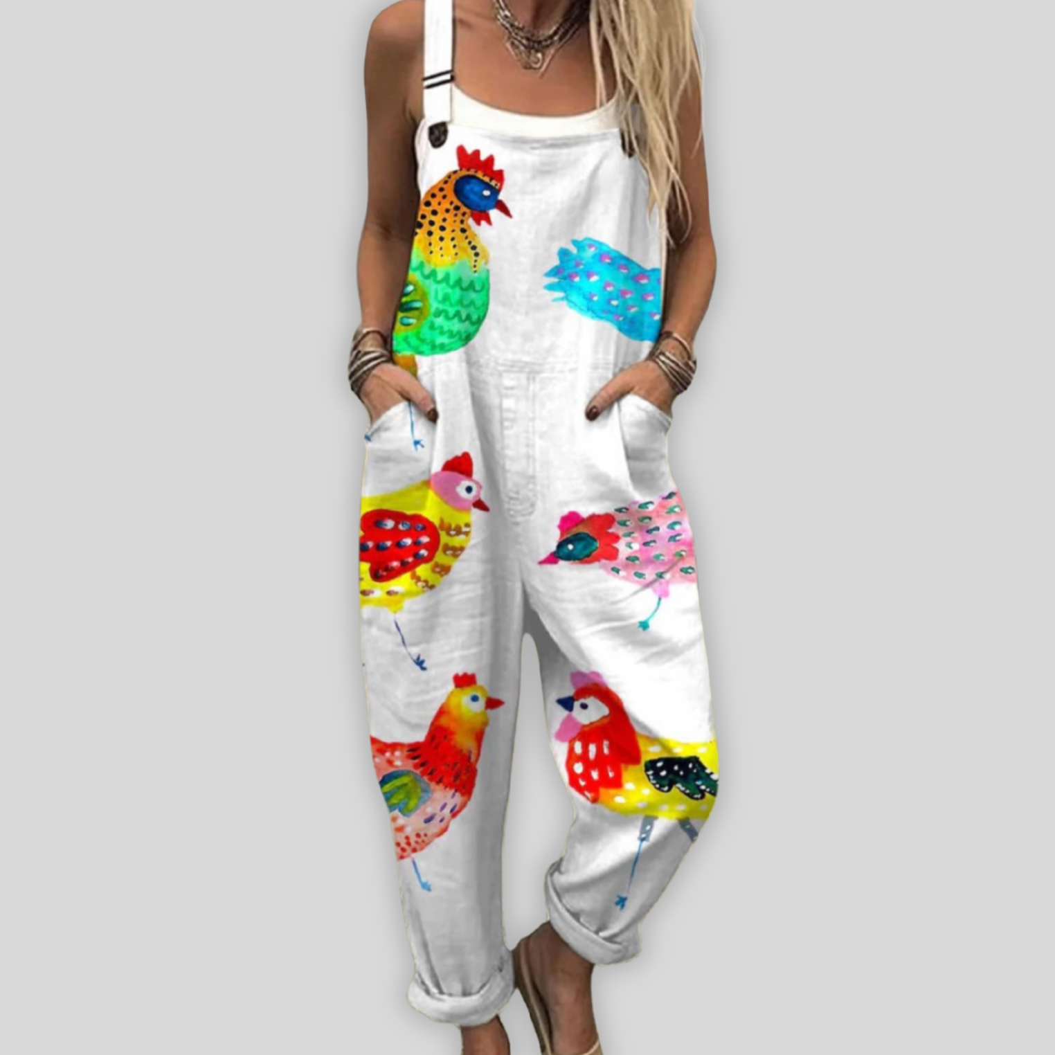 Aukje™ | Elegant Loose-Fit Jumpsuit for a Casual Style