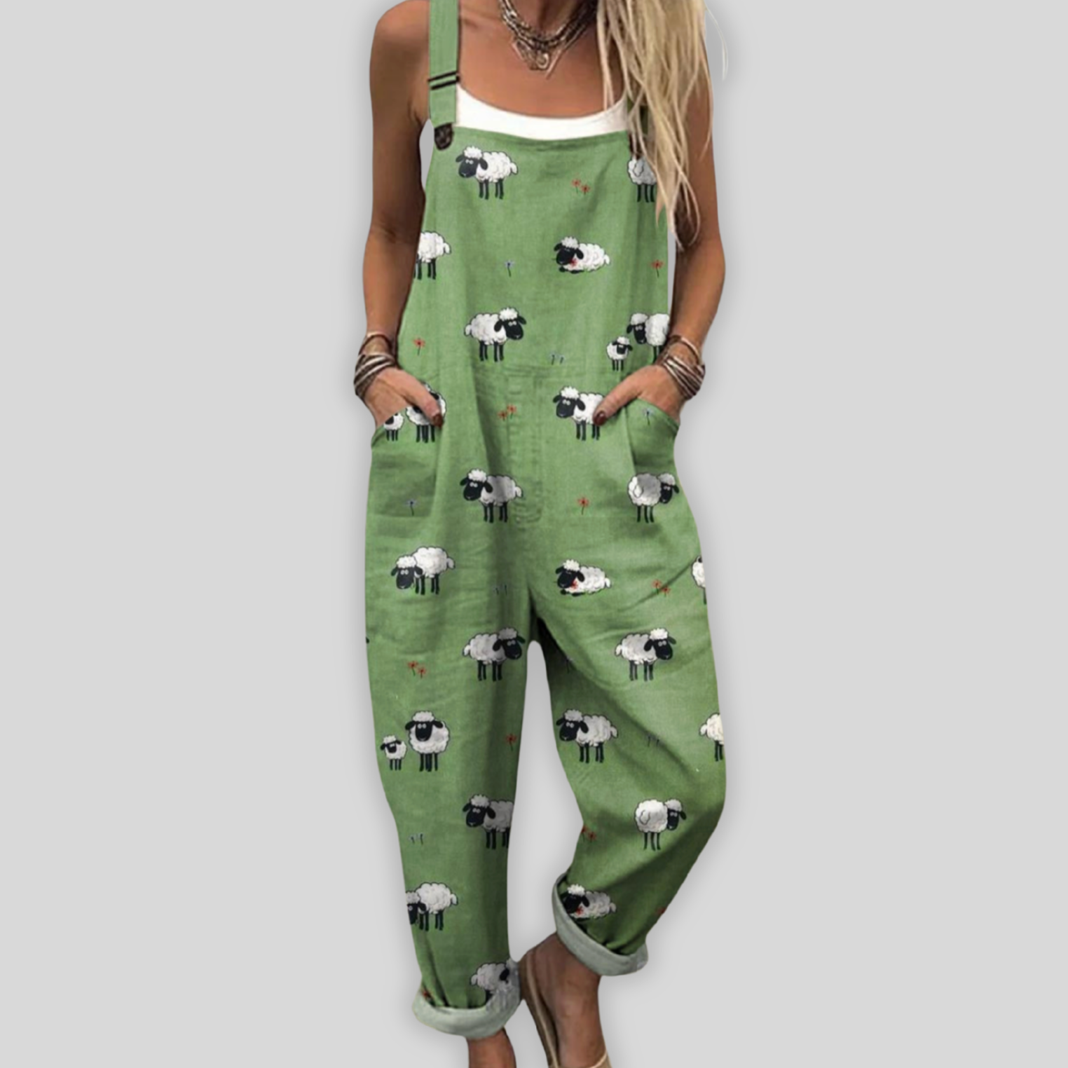 Aukje™ | Elegant Loose-Fit Jumpsuit for a Casual Style