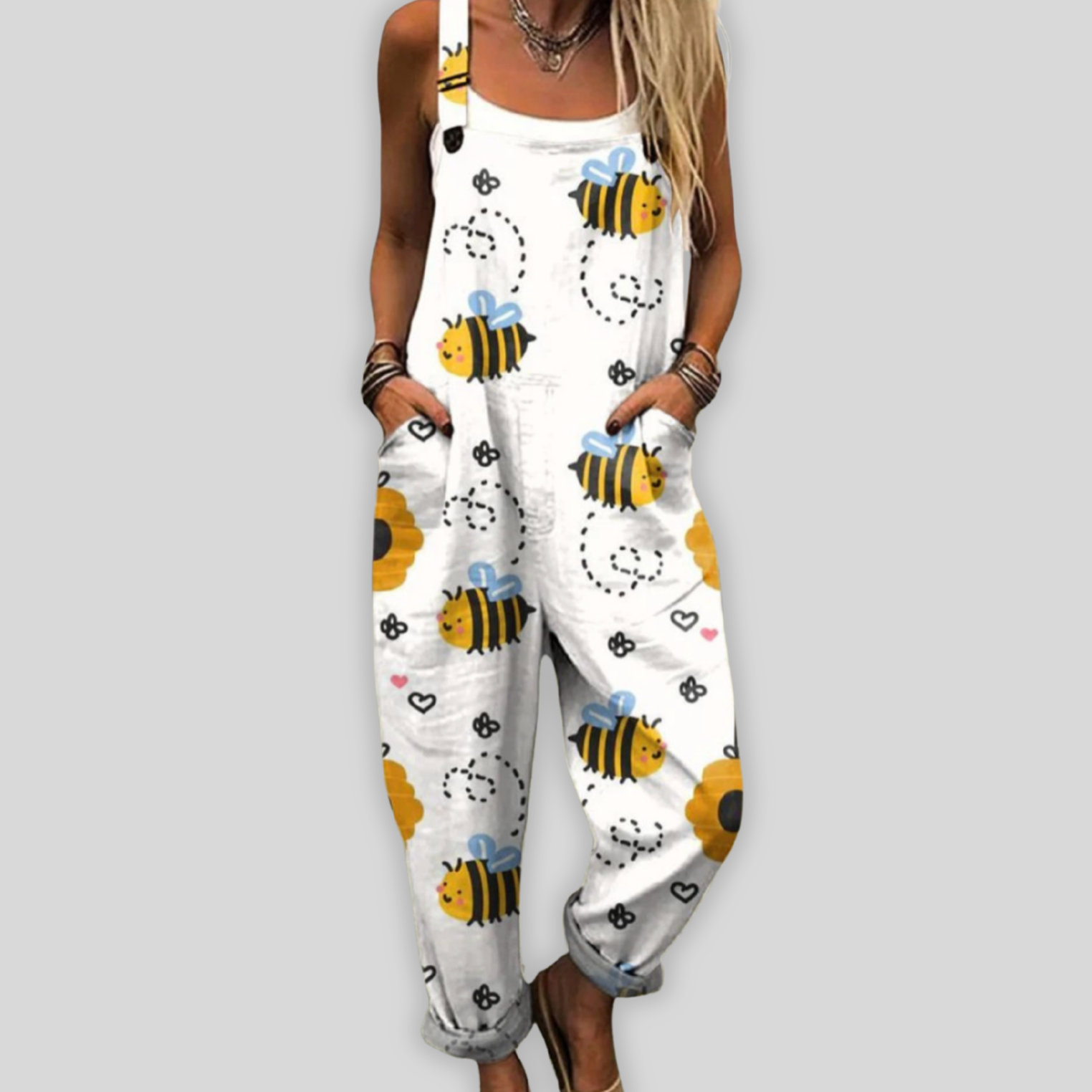 Aukje™ | Elegant Loose-Fit Jumpsuit for a Casual Style