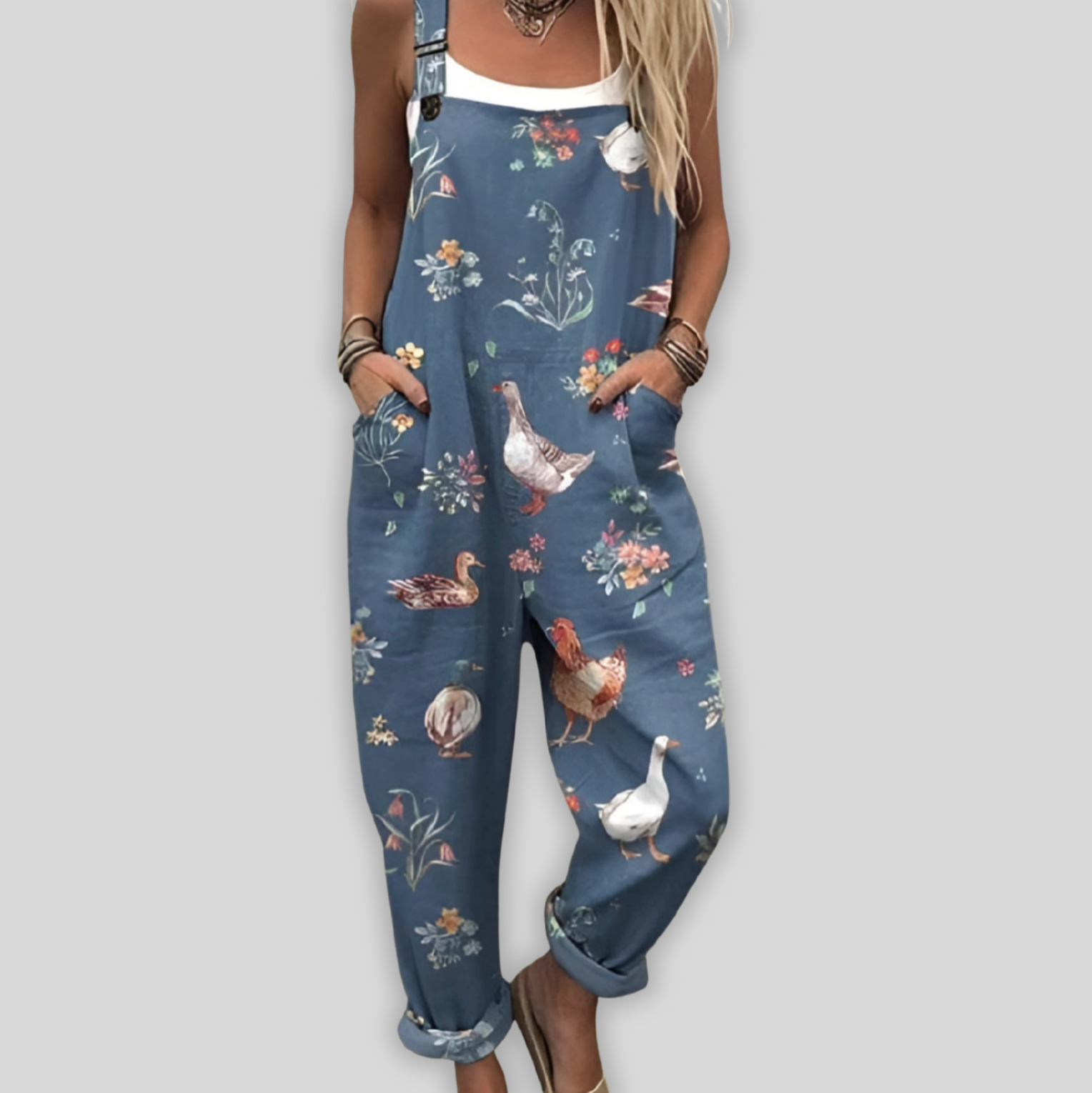 Aukje™ | Elegant Loose-Fit Jumpsuit for a Casual Style