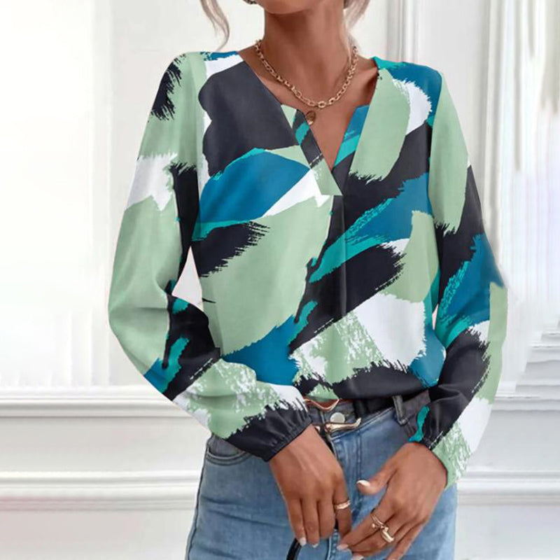 Printed Casual Blouse