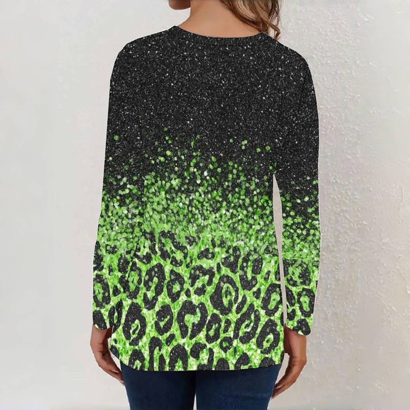 【Long Sleeve】Vintage Gradient T-shirt