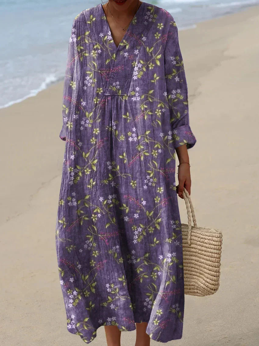 Lea | Vintage Floral Dress - Limited Edition