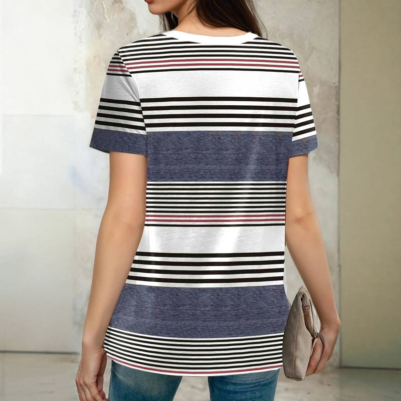 Vintage Striped Blouse