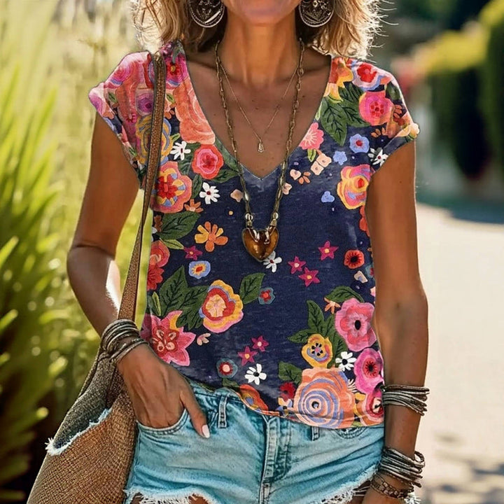 Floral Print T-Shirt
