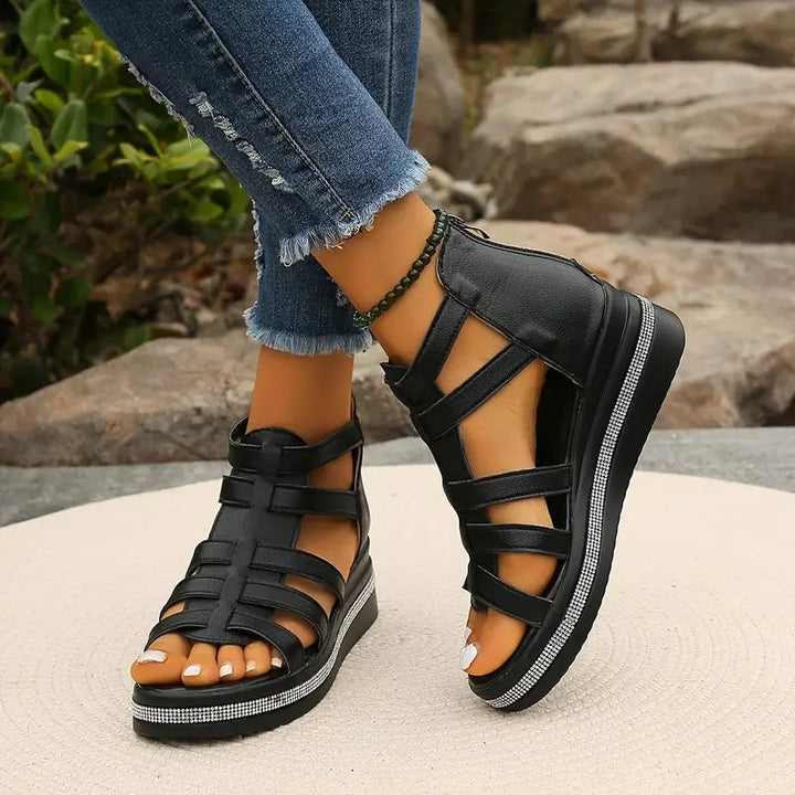 Yara™ | Elegant Wedge Sandals