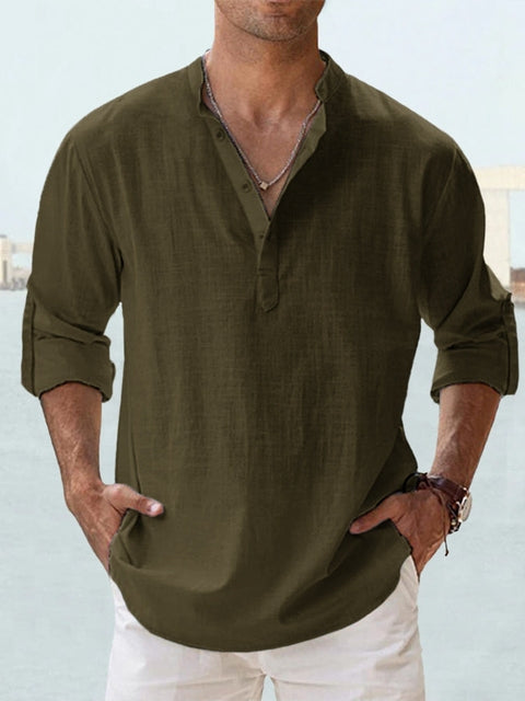 Breathable Linen Shirt