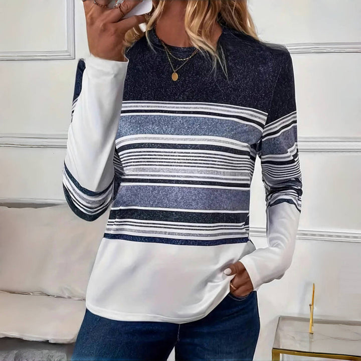 Striped Color Block T-shirt