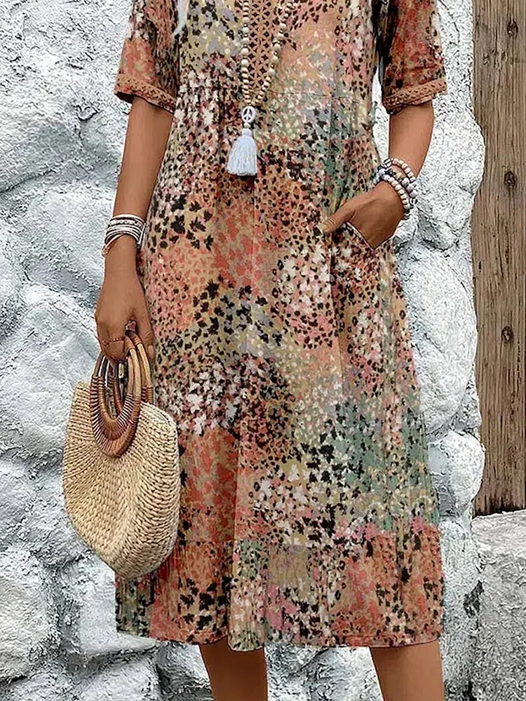 Fatima - Floral Dress