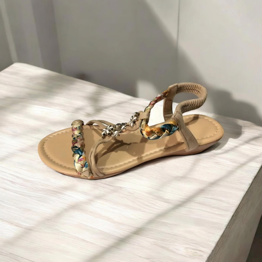Lieke™ | Woven Flat Sandals