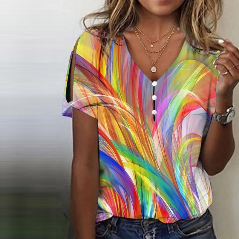 Colorful Gradient Blouse