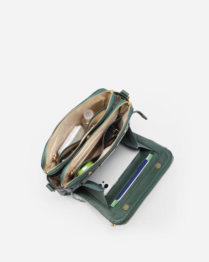 Aria™ Masterpiece | Classic Schoulder Leather Bag