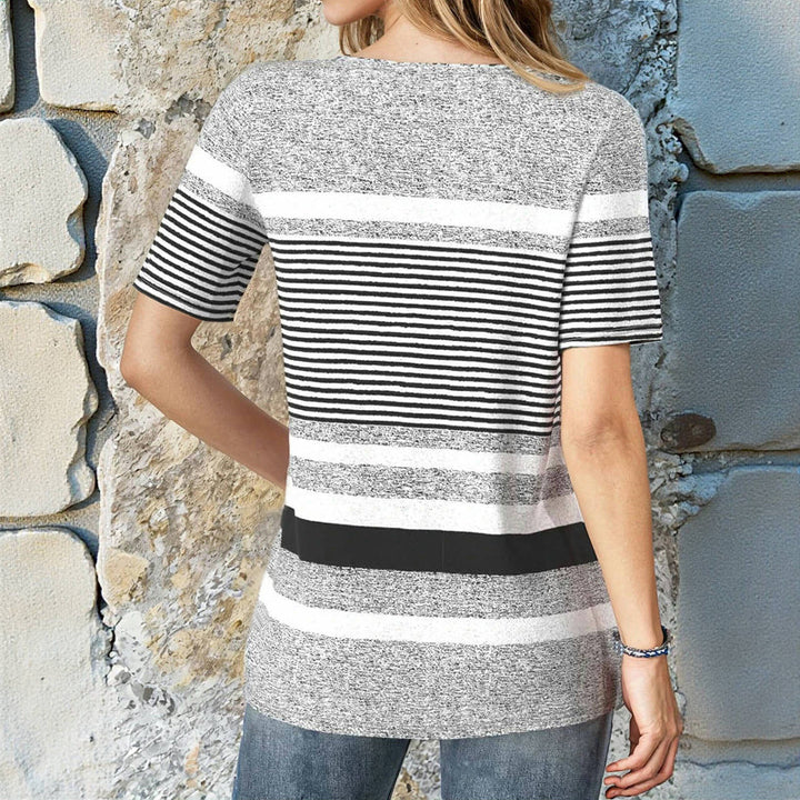 Casual Striped Blouse