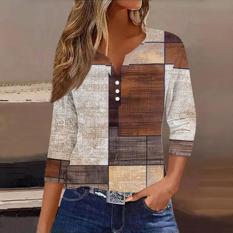 Vintage Patterned Blouse