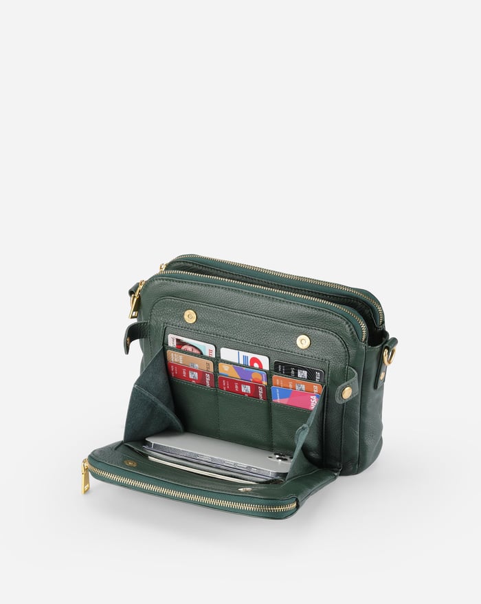 Aria™ Masterpiece | Classic Schoulder Leather Bag