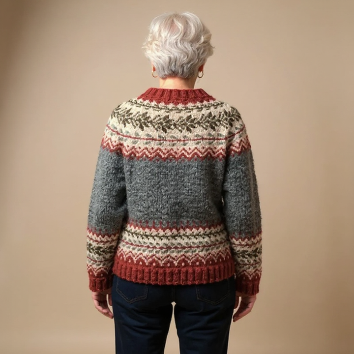 Atasha | Vintage Icelandic Wool Cardigan