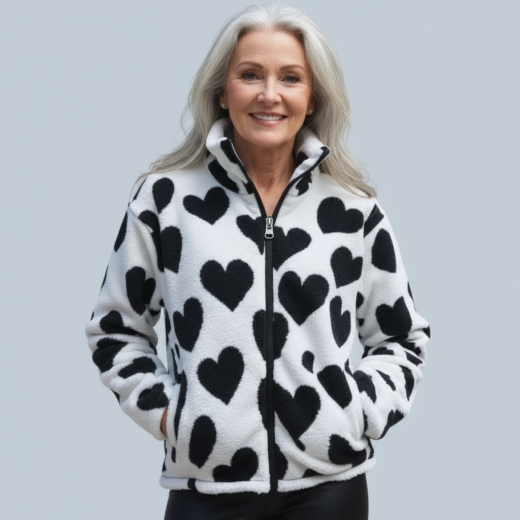 Katrina | Reversible Heart Jacket