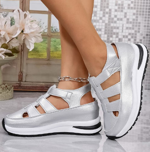 Clémence™ - Closed Orthopedic Basket Sandals