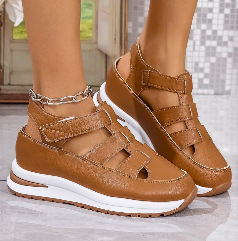 Clémence™ - Closed Orthopedic Basket Sandals