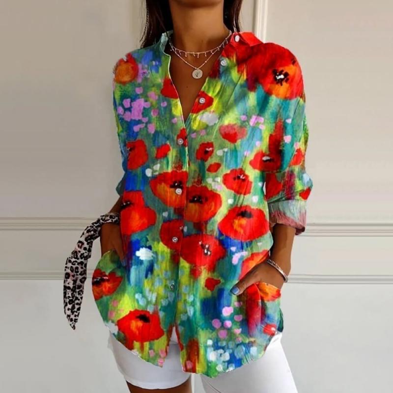 Colorful Vintage Blouse
