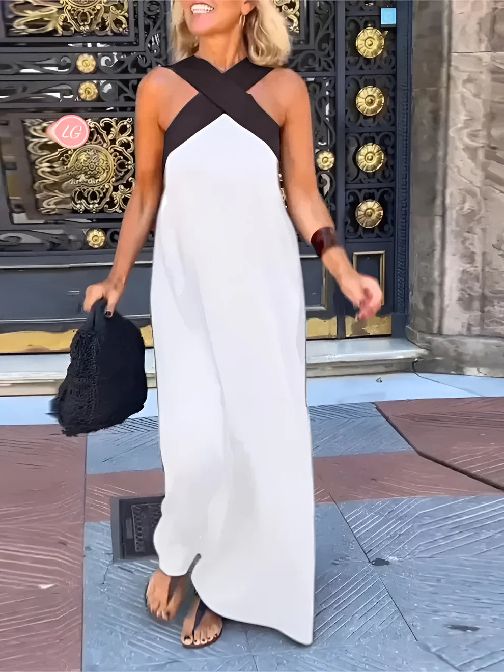 Delphine™ | Cross-over dress